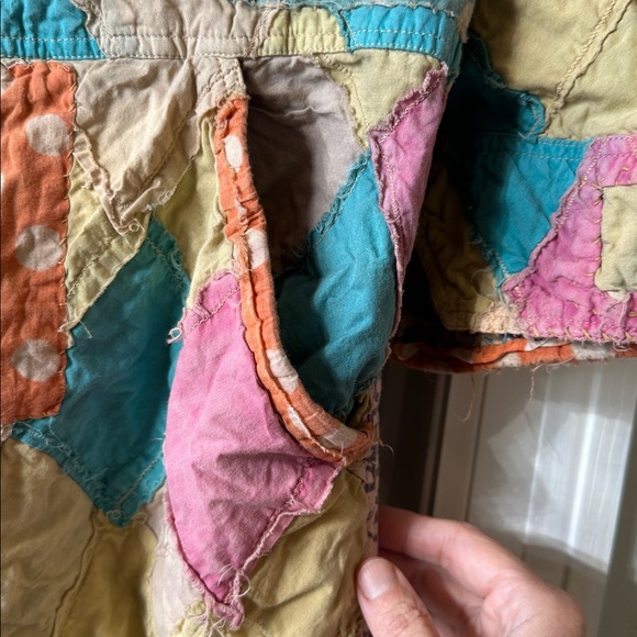 Magnolia Pearl OOAK Patchwork Coveralls - Picture 6 of 14